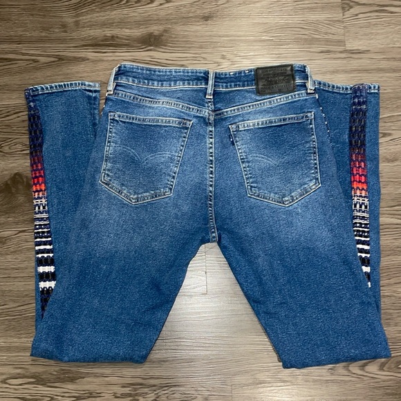 Levi’s Japanese Denim 721 Made & Crafted High-Rise Skinny Jeans - Picture 5 of 11